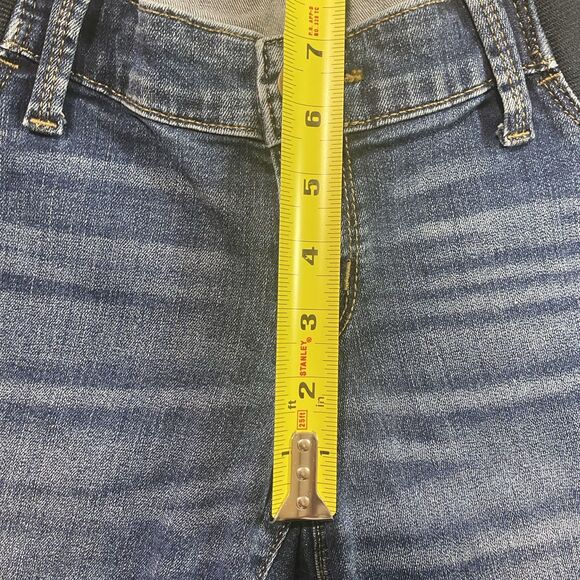 ISABEL MATERNITY Jeans Low Rise Bootcut Under Belly Stretch Denim Womens 8 Blue - Picture 7 of 8